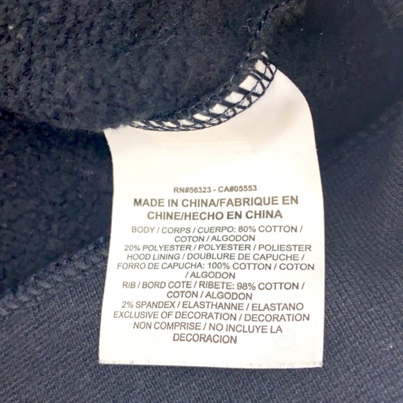 NIKE AIR FLEECE FULL-ZIP HOODIE BOYS S - Picture 3 of 7